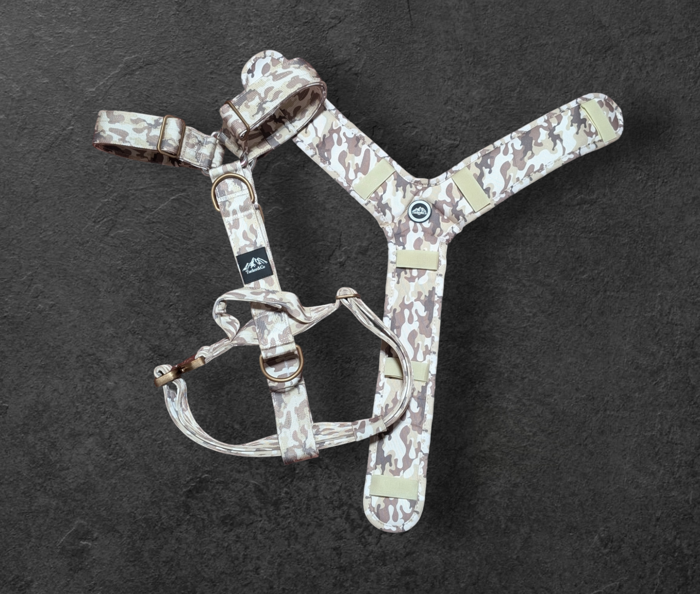 Tucker&Co London Camo Desert Ultimate Comfort Harness